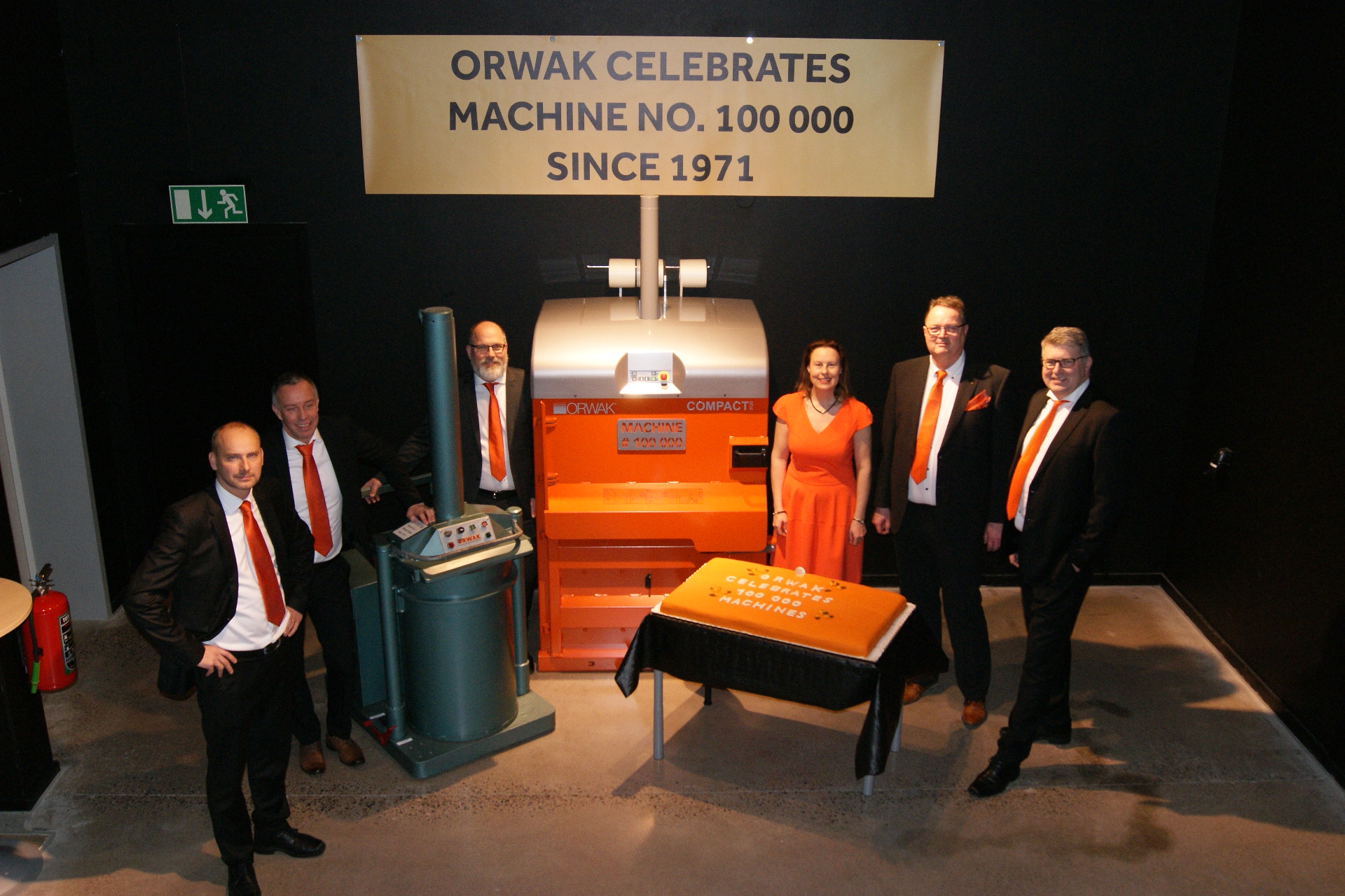 Orwak celebrates 100 000 machines image4
