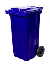 Пластиковый контейнер 120 л, синий